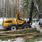 väike harvester ei lõhu metsapinnast