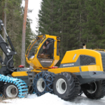 sampo rosenlew harvester HR86